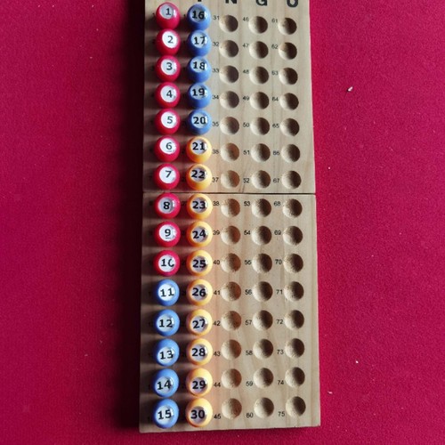 Pieces bingo ball tally - pieces,