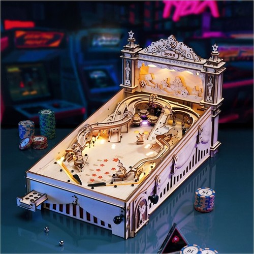 Rokr 482pcs pinball machine - rokr,