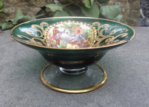 Handpainted moser salviati - handpainted,