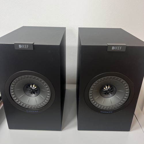 Kef q150 black bookshelf - kef,