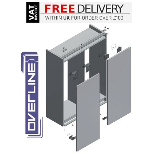 Wardrobe sliding door track - sliding,
