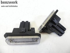 MERCEDES W203 W211 W219 2X NUMBER PLATE LIGHT NEW GENUINE 2038200256 ✔️