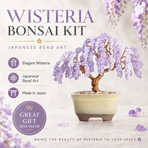 Miyuki nejitte beaded bonsai - miyuki,