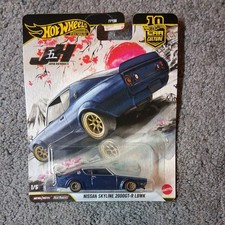 Hot Wheels Car Culture Premium Japan historics 5. Nissan skyline 2000GTR LBWK 