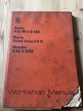  Austin A55, Morris Oxford, and Wolseley 15'60 16'60, Workshop manual.