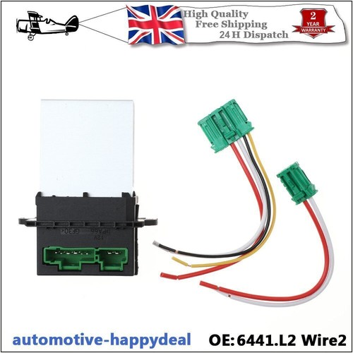 Heater blower fan resistor - heater,
