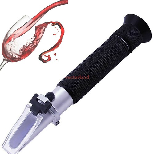 Wine alcohol refractometer - alcohol, atc