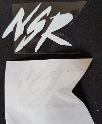 St088 white nsr lettering - white,