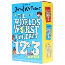 The World's Worst Children Series by David Walliams 3 Books Set - Ages 7-12 - PB
