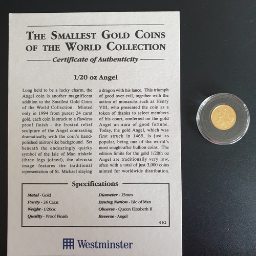 20oz carat gold angel - 24,