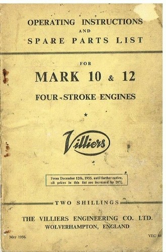 Villiers mk10 mk12 - villiers,