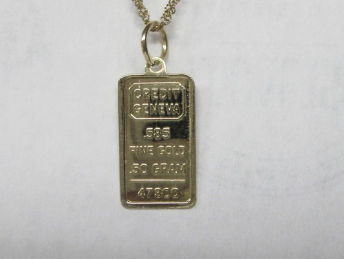 14k solid gold credit geneva - solid,