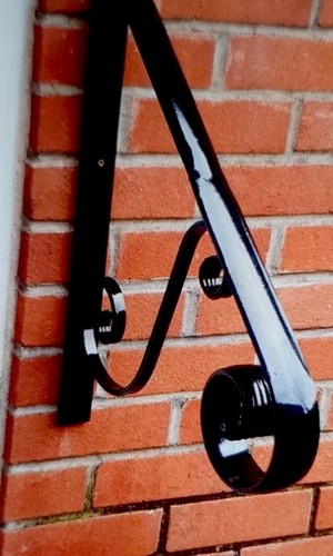 Mobility wrought iron grab - ,