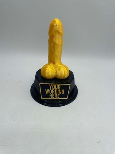 Personalised penis trophy - personalised,