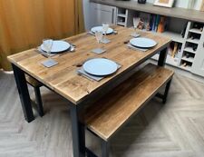 Dining Table 120cm Steel And