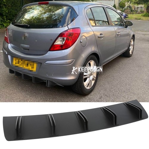 Rear bumper spoiler fin - rear,