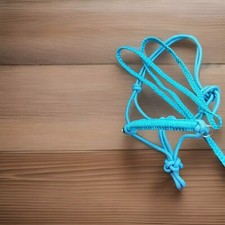 Handwoven Turquoise/Aqua Rope