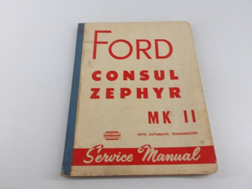 Ford consul zephyr 2 - mk,