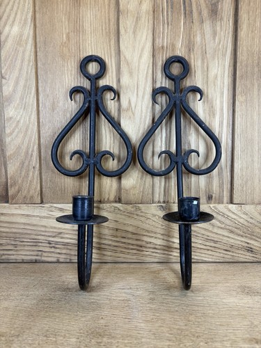 Pair vintage wrought - pair,