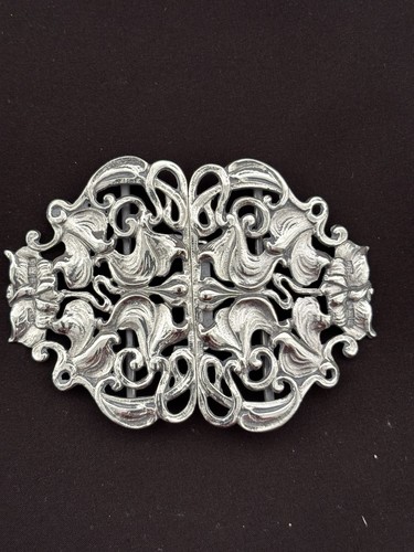 Victorian silver nurses - , belt