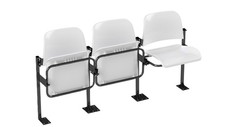 3 Seat Row - Tip Up Stadium