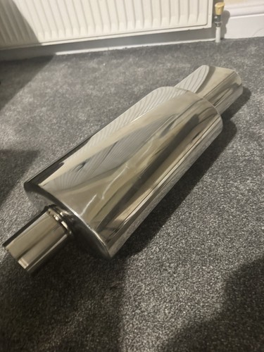 Stainless steel muffler - steel,