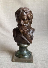 Antique c1880 Bronze Bust
