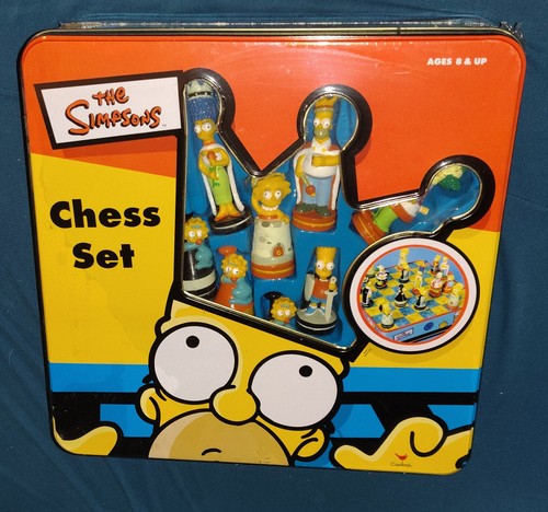 The simpsons chess set - simpsons,