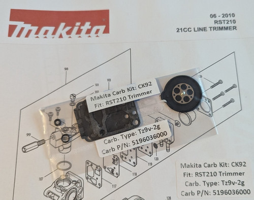 Makita rst210 trimmer - rst210,