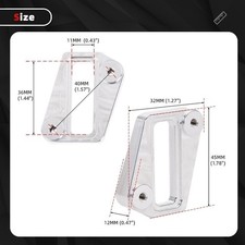 Engine Airflow Sensor Mount Welding Base Aluminum for LS3 LS7 Engine Systems