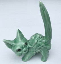 Sylvac Pottery Green Scaredy