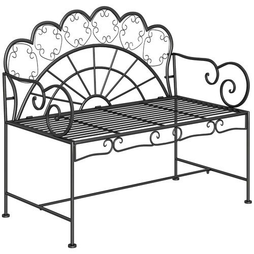 Outsunny garden bench metal - outsunny,