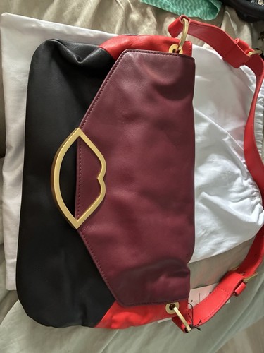 Lulu guinness leather - leather, handbag