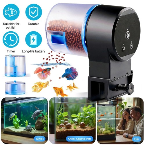 Adjustable auto fish feeder - auto,