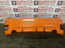 Ford Focus ST MK2 Rear Bumper 3 Door IN ORANGE (74)