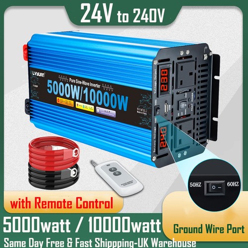 5000w 10000w 24v 240v pure - 5000w,