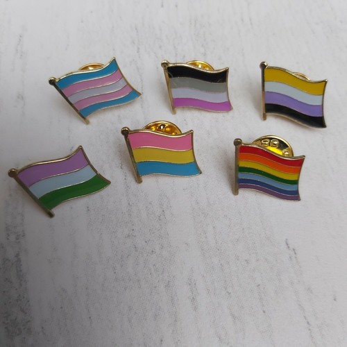 Lgbtq flag lapel - lgbtq+, pin