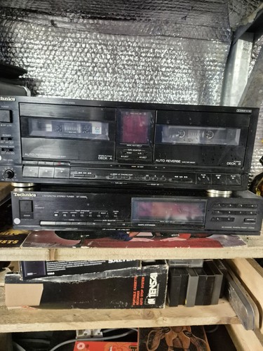 Technics double tape player - technics,