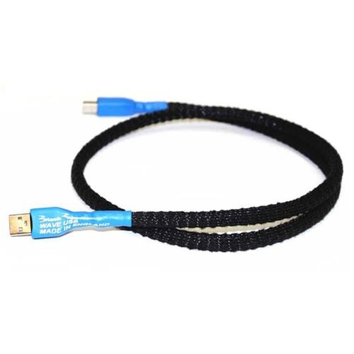 Black rhodium wave - rhodium, cable