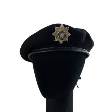 British Army Beret Black Wool
