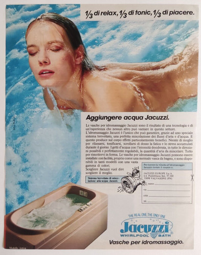 Advertising jacuzzi whirlpool - advertising,