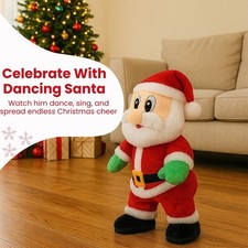 Animated Dancing Santa Claus Toy Twerking Xmas Decoration Figure Funny Xmas Gift