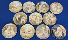 Royal Worcester  Pam Cooper Plate, 11 Puppy & Kitten series Compton Woodhouse