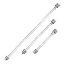 3 Pcs Airless Paint Sprayer Extension Rod 8" 12" 19" Extension Spray Gun Paint