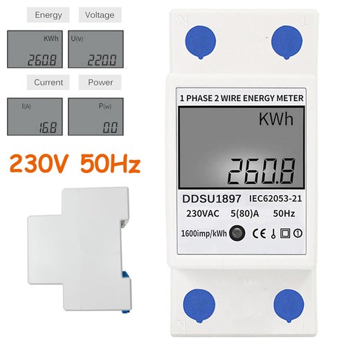 Digital electric energy meter - electric,