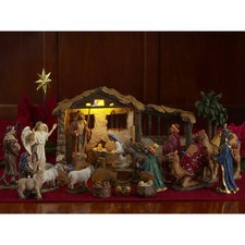 Real life nativity scale - real,