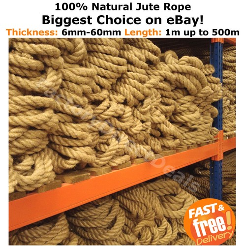32mm 100 natural jute - natural,