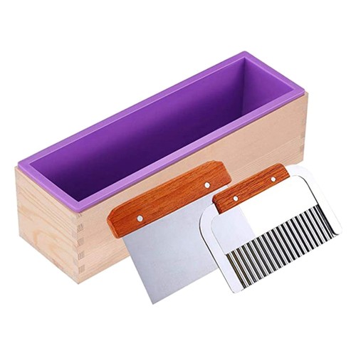 Wooden box soap silicone - soap,