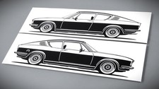 Audi 100 Coupe S sticker