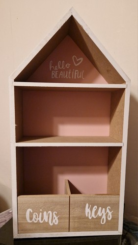 Wooden wall mounted - , shabby
